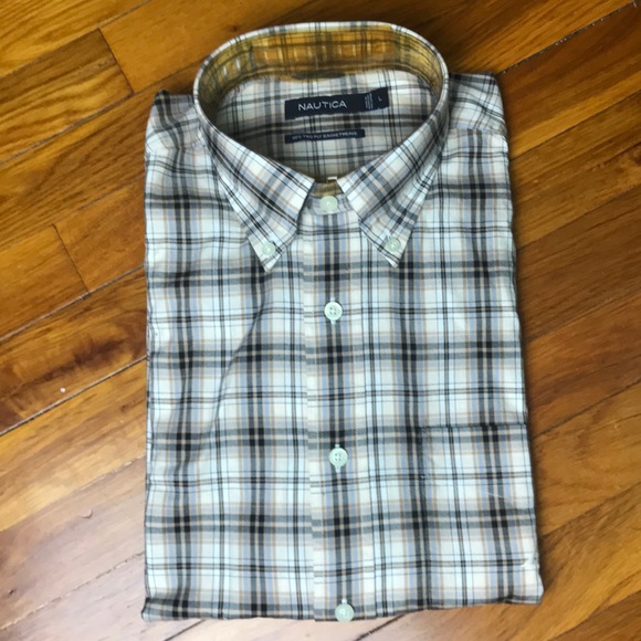 Nautica Other - NWT Nautica SZ L Button Down Long Sleeve Shirt